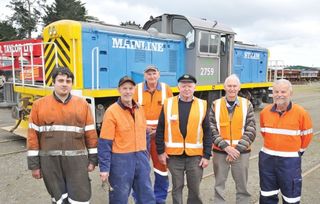 Back-up locomotive for Wa 165